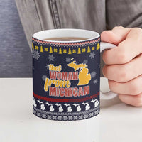 That Woman From Michigan Christmas Ceramic Mug Xmas Holiday Patterns - Wonder Print Shop