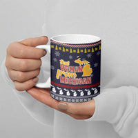 That Woman From Michigan Christmas Ceramic Mug Xmas Holiday Patterns - Wonder Print Shop