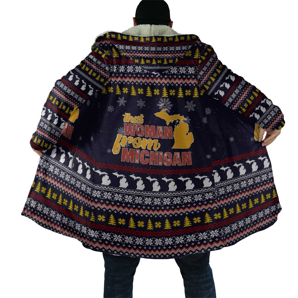 That Woman From Michigan Christmas Cloak Xmas Holiday Patterns - Wonder Print Shop