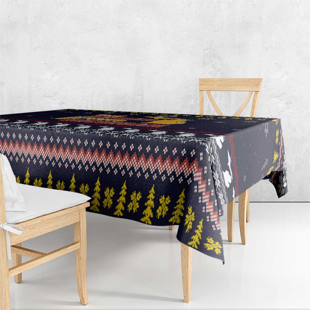 That Woman From Michigan Christmas Tablecloth Xmas Holiday Patterns - Wonder Print Shop