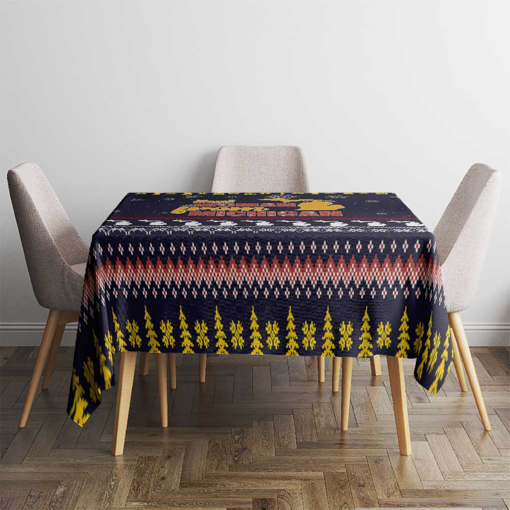 That Woman From Michigan Christmas Tablecloth Xmas Holiday Patterns - Wonder Print Shop