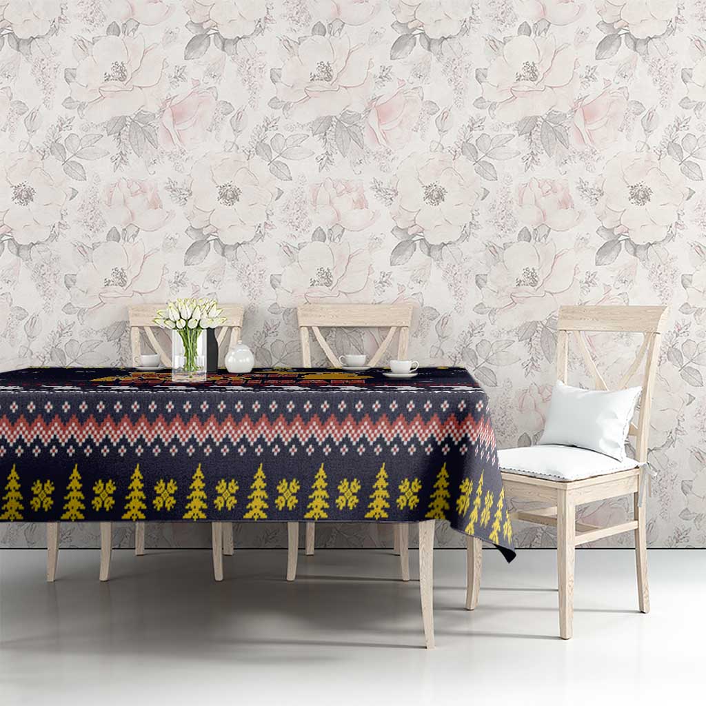 That Woman From Michigan Christmas Tablecloth Xmas Holiday Patterns - Wonder Print Shop