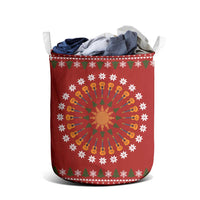 Guitar Lover Christmas Laundry Basket Xmas Holiday Patterns - Wonder Print Shop