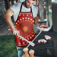 Guitar Lover Christmas Apron Xmas Holiday Patterns - Wonder Print Shop