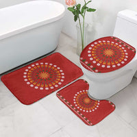 Guitar Lover Christmas Bathroom Set Xmas Holiday Patterns - Wonder Print Shop