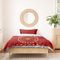 Guitar Lover Christmas Bedding Set Xmas Holiday Patterns - Wonder Print Shop