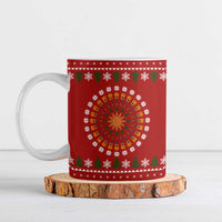 Guitar Lover Christmas Ceramic Mug Xmas Holiday Patterns - Wonder Print Shop