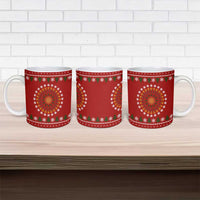 Guitar Lover Christmas Ceramic Mug Xmas Holiday Patterns - Wonder Print Shop