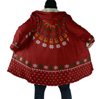 Guitar Lover Christmas Cloak Xmas Holiday Patterns - Wonder Print Shop