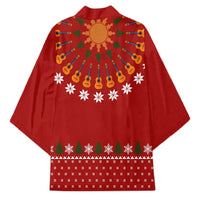 Guitar Lover Christmas Kimono Xmas Holiday Patterns - Wonder Print Shop