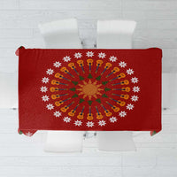 Guitar Lover Christmas Tablecloth Xmas Holiday Patterns - Wonder Print Shop