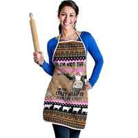 The Crazy Heifer Christmas Apron Xmas Holiday Patterns - Wonder Print Shop