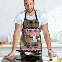 The Crazy Heifer Christmas Apron Xmas Holiday Patterns - Wonder Print Shop