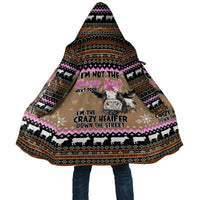 The Crazy Heifer Christmas Cloak Xmas Holiday Patterns - Wonder Print Shop
