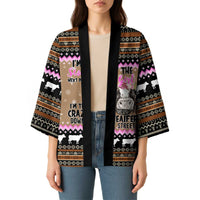 The Crazy Heifer Christmas Kimono Xmas Holiday Patterns - Wonder Print Shop
