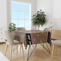 The Crazy Heifer Christmas Tablecloth Xmas Holiday Patterns - Wonder Print Shop