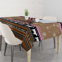 The Crazy Heifer Christmas Tablecloth Xmas Holiday Patterns - Wonder Print Shop