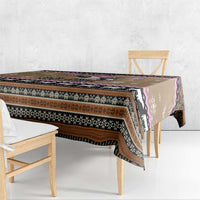 The Crazy Heifer Christmas Tablecloth Xmas Holiday Patterns - Wonder Print Shop