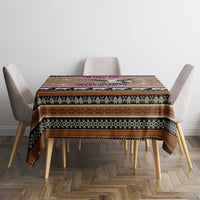 The Crazy Heifer Christmas Tablecloth Xmas Holiday Patterns - Wonder Print Shop