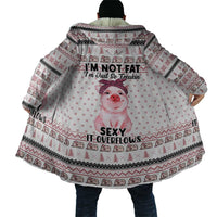 Pig Overflows Christmas Cloak Xmas Holiday Patterns - Wonder Print Shop
