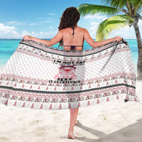 Pig Overflows Christmas Sarong Xmas Holiday Patterns - Wonder Print Shop