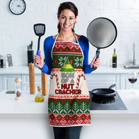 Son Of A Nut Cracker Christmas Apron Xmas Holiday Patterns - Wonder Print Shop
