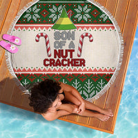Son Of A Nut Cracker Christmas Beach Blanket Xmas Holiday Patterns - Wonder Print Shop