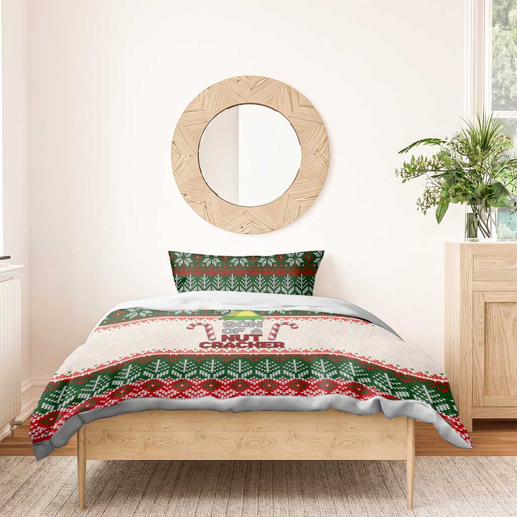 Son Of A Nut Cracker Christmas Bedding Set Xmas Holiday Patterns - Wonder Print Shop
