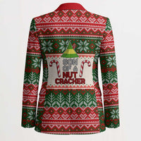 Son Of A Nut Cracker Christmas Blazer Xmas Holiday Patterns - Wonder Print Shop