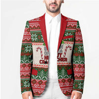 Son Of A Nut Cracker Christmas Blazer Xmas Holiday Patterns - Wonder Print Shop