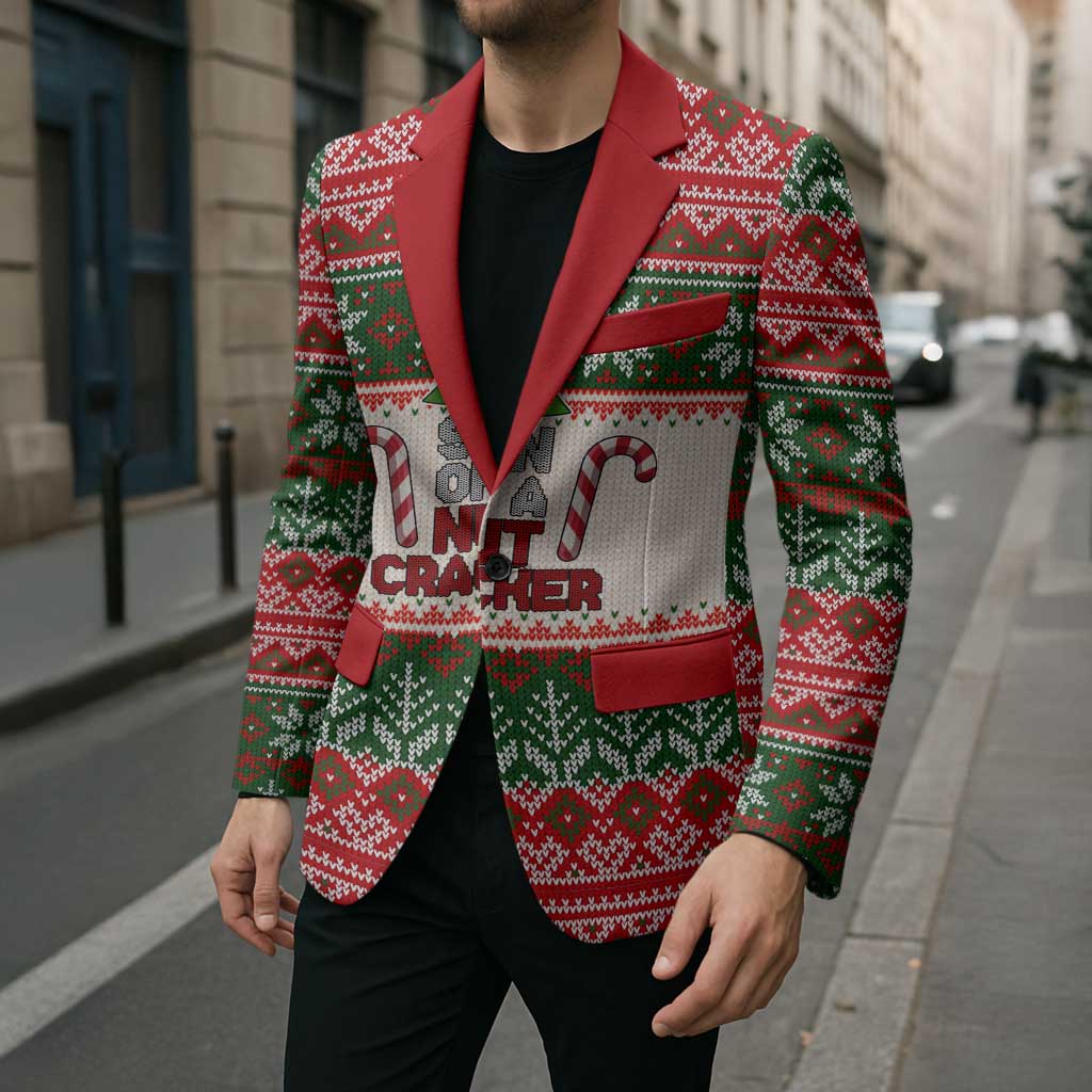 Son Of A Nut Cracker Christmas Blazer Xmas Holiday Patterns - Wonder Print Shop