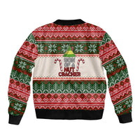 Son Of A Nut Cracker Christmas Bomber Jacket Xmas Holiday Patterns - Wonder Print Shop