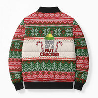 Son Of A Nut Cracker Christmas Bomber Puffer Jacket Xmas Holiday Patterns - Wonder Print Shop