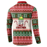 Son Of A Nut Cracker Christmas Button Sweatshirt Xmas Holiday Patterns - Wonder Print Shop