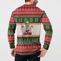 Son Of A Nut Cracker Christmas Button Sweatshirt Xmas Holiday Patterns - Wonder Print Shop