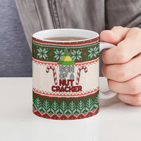 Son Of A Nut Cracker Christmas Ceramic Mug Xmas Holiday Patterns - Wonder Print Shop