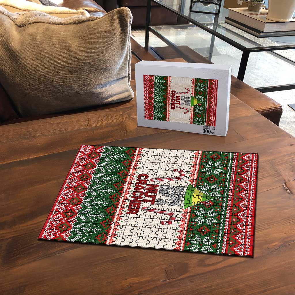 Son Of A Nut Cracker Christmas Puzzle Xmas Holiday Patterns - Wonder Print Shop