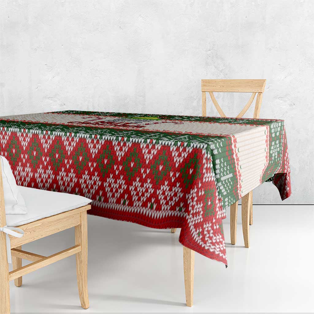 Son Of A Nut Cracker Christmas Tablecloth Xmas Holiday Patterns - Wonder Print Shop