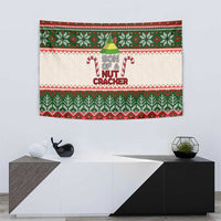 Son Of A Nut Cracker Christmas Tapestry Xmas Holiday Patterns - Wonder Print Shop