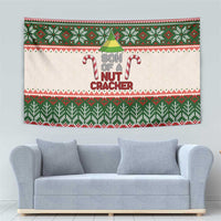 Son Of A Nut Cracker Christmas Tapestry Xmas Holiday Patterns - Wonder Print Shop