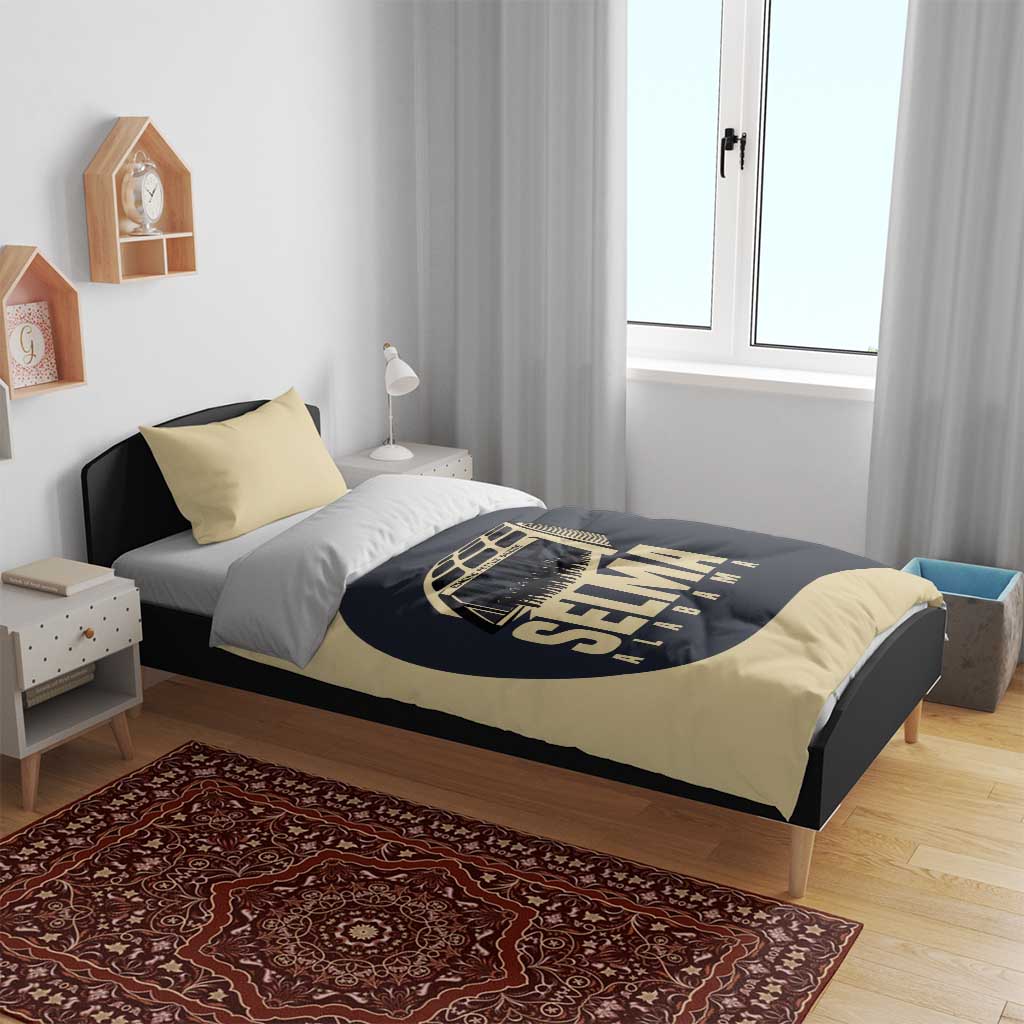 John Lewis Bedding Set with Selma Bridge Graphic Civil Rights and Voting Rights Tribute - Wonder Print Shop