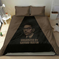 Bayard Rustin Bedding Set with March on Washington Design Civil Rights Organizer Tribute - Wonder Print Shop