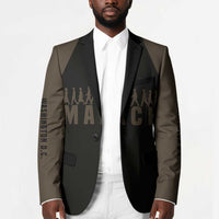 Bayard Rustin Blazer with March on Washington Design Civil Rights Organizer Tribute - Wonder Print Shop