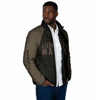 Bayard Rustin Padded Jacket with March on Washington Design Civil Rights Organizer Tribute - Wonder Print Shop