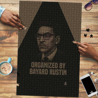 Bayard Rustin Puzzle with March on Washington Design Civil Rights Organizer Tribute - Wonder Print Shop