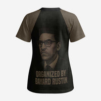 Bayard Rustin Scrub Top with March on Washington Design Civil Rights Organizer Tribute - Wonder Print Shop