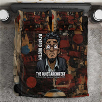 Bayard Rustin Bedding Set with Quiet Architect Design Strategy and Courage Civil Rights Tribute - Wonder Print Shop