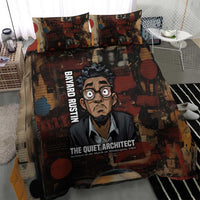 Bayard Rustin Bedding Set with Quiet Architect Design Strategy and Courage Civil Rights Tribute - Wonder Print Shop