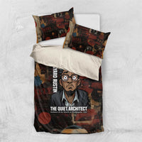 Bayard Rustin Bedding Set with Quiet Architect Design Strategy and Courage Civil Rights Tribute - Wonder Print Shop
