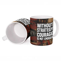 Bayard Rustin Ceramic Mug with Quiet Architect Design Strategy and Courage Civil Rights Tribute - Wonder Print Shop